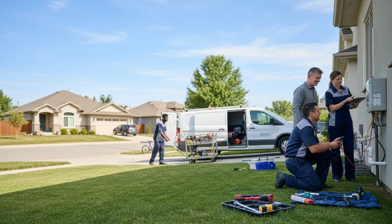 Tankless water heater service in China, TX